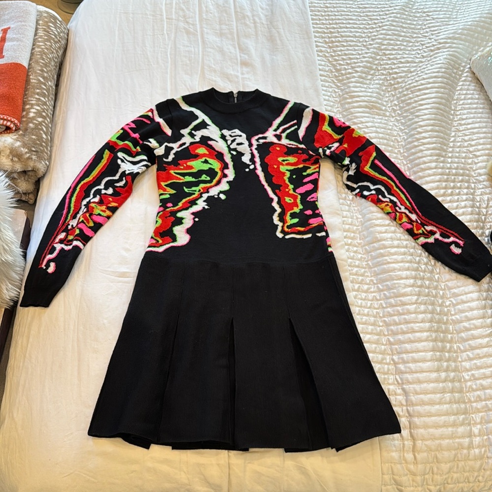 Christopher Kane sweater mini dress in size M